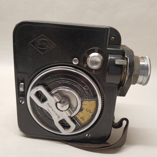 Vintage eumig movie camera - movie,