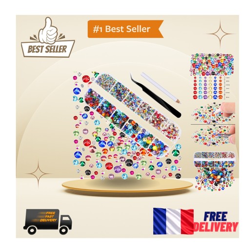 Strass verre hotfix 2000 - strass,