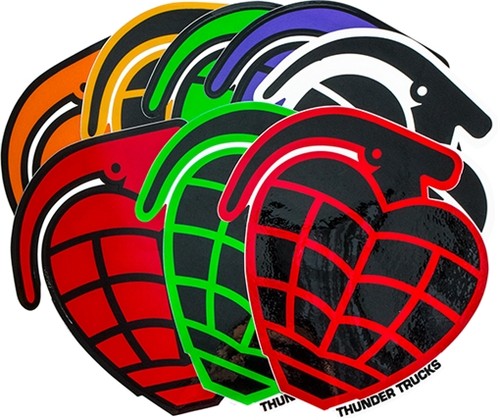 Thunder grenade die cut - thunder, lg
