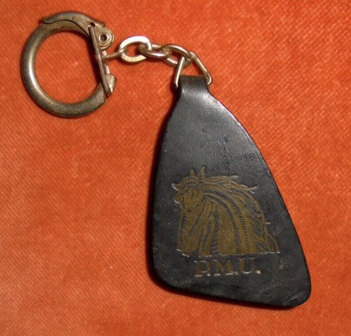 Porte clés cuir bon - cuir,