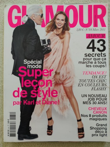 Karl lagerfeld diane kruger - &,