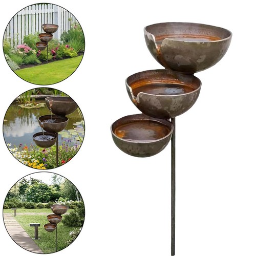 Abreuvoir jardin métal - en,
