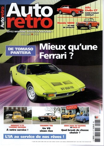 Auto retro 517 pantera - auto,