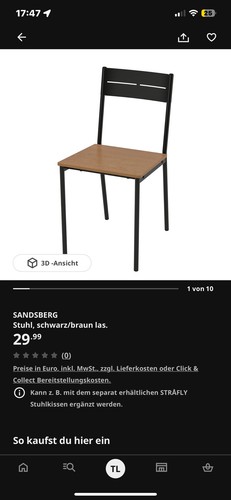 Ikea sandsberg stuhl - sandsberg,