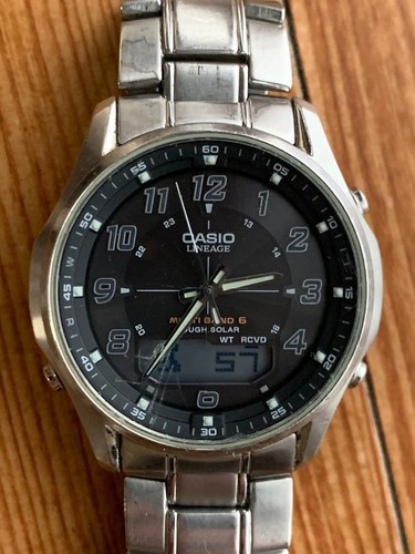 Montre homme casio lineage - montre,