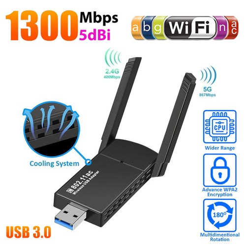 Adaptateur sans fil double
