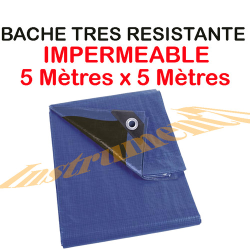 Bâche couelur bleu noir - bâche,