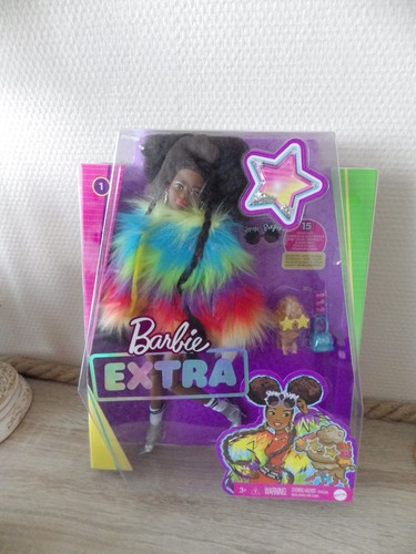Poupee barbie noire - noire, extra