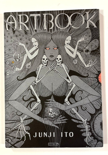 Artbook junji ito livre art - junji,