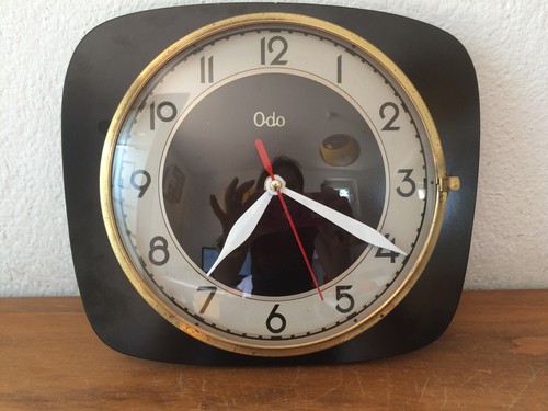 Belle horloge formica - horloge, en