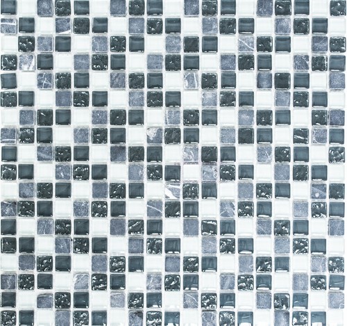 Mosaïque carreau translucide