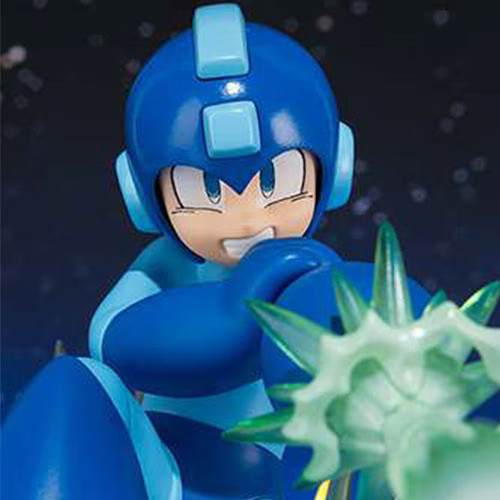 Mega man figurine - mega,
