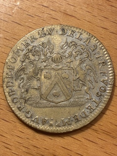 Jeton laiton louis - xiv, paris