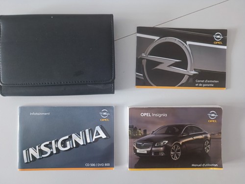 Pochette notices opel - +,