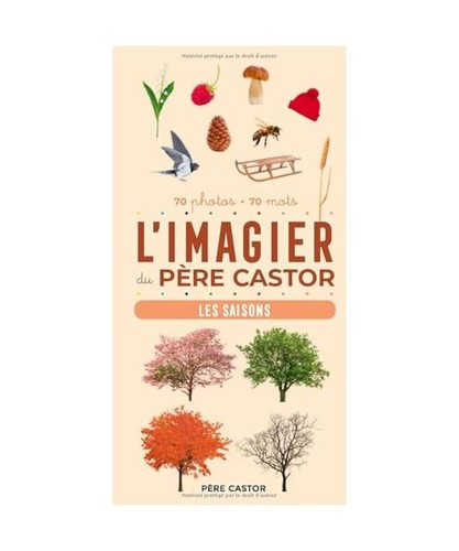Imagier père castor - père,