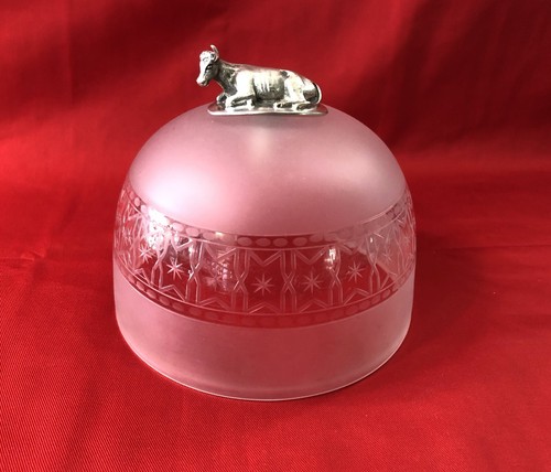 Ancienne cloche cristal - cloche,