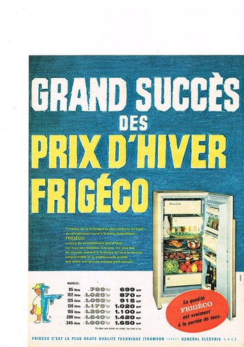Publicite advertising 1960 - advertising,