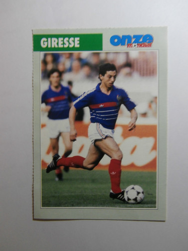 Fiche card onze - ,