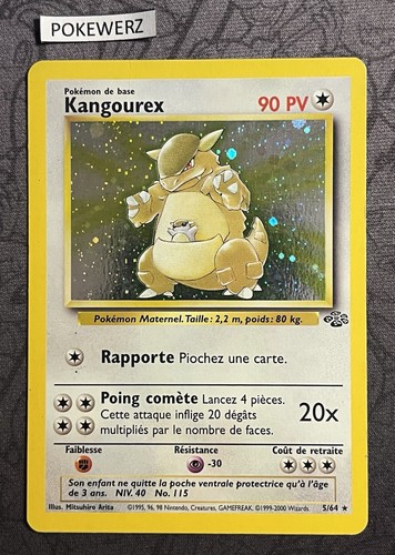 Carte pokemon kangourex 64 - pokemon, 5/64