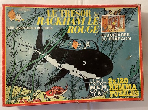Puzzle tintin hemma 1983 - puzzle,