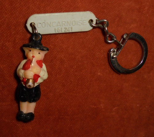 Porte clés figurine bretonne - porte-clés,