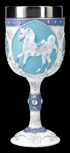 Coupe cheval neige cristal - cheval,