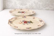 Lot grands plats ovales - grands,