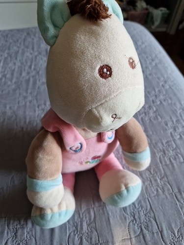 Doudou ane poney - cheval, marron