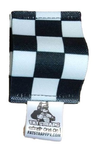 Checkerboard battery fatstrap - battery,