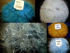 Vintage,Mohair,Laine,Effet,Ged