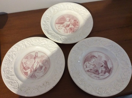 Assiette longwy porcelaine