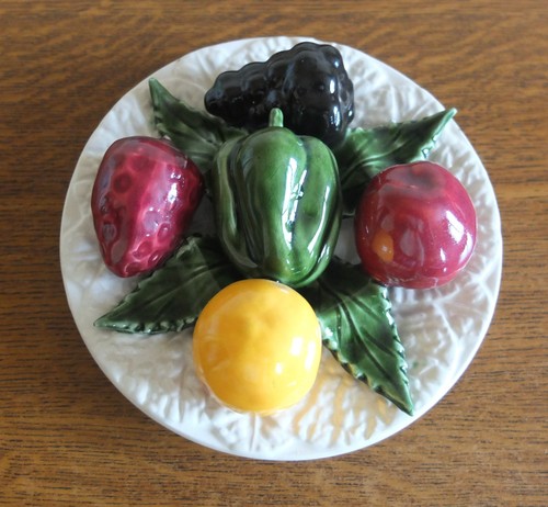 Assiette decorative trompe - decorative, l