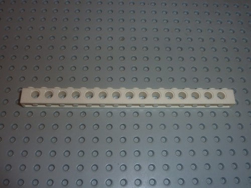 Lego white technic brick - white, 1