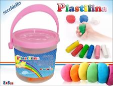 X Mini Seau Pâte À Modeler 12 Couleurs Avec Formes Douces Pour Enfants Jeu Moc