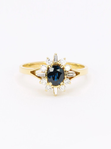 bague marguerite or