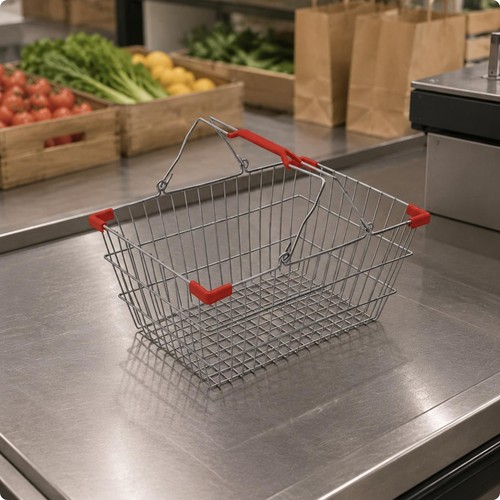 Panier métallique renforcé - panier,