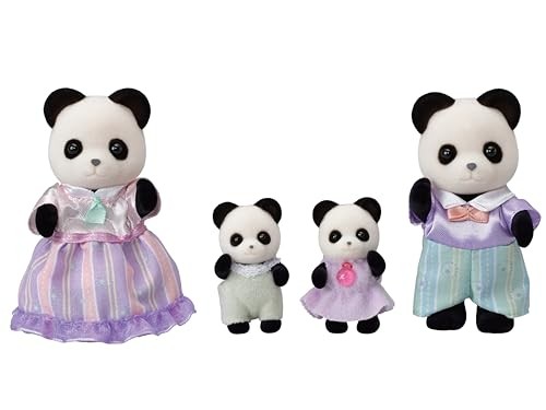 Sylvanian families dolls panda - families,