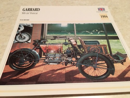 Carte moto garrard 500 cm3 - carte,