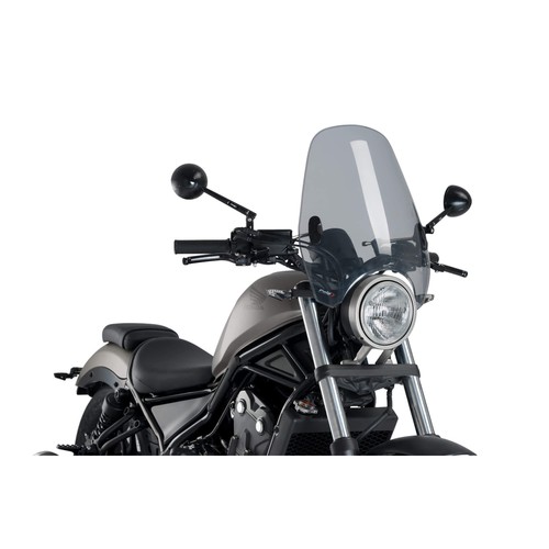 Pare brise custom fumé - custom,