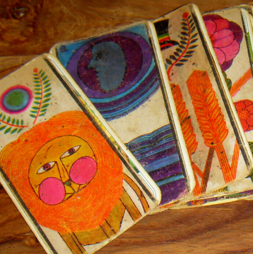 Ancien jeu cartes - ancien, de