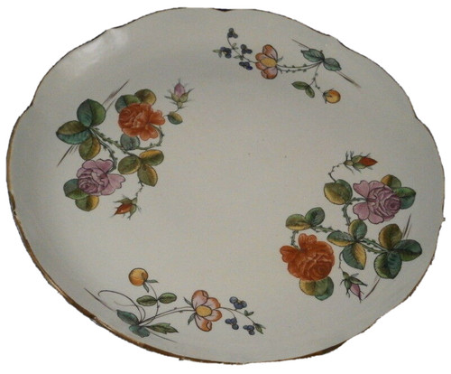 Assiette plat en porcelaine - en,