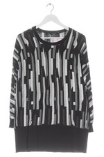 ALAIN WEIZ Pull tricoté Dames Pull T EU 48 noir-blanc-gris clair