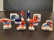 Série complète 10 Fèves Spider-Man  spiderman  Marvel 2023