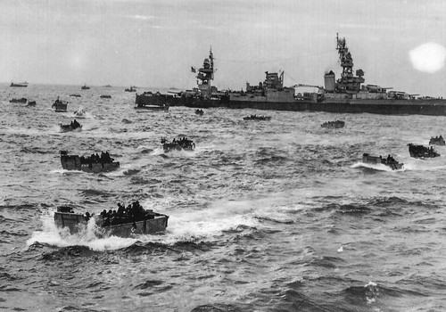 Ww2 omaha beach - omaha, juin