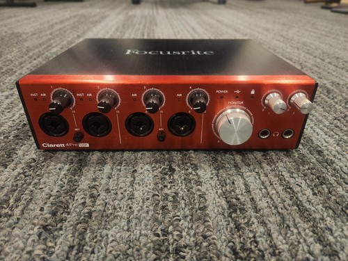 Focusrite clarett 4pre - focusrite, 18x6