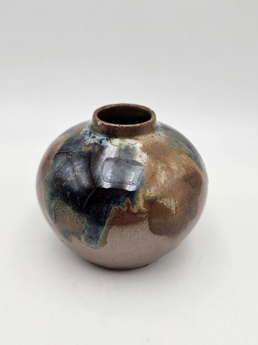 Petit vase boule grès - vase, en