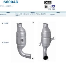 Pot catalytique Peugeot 206