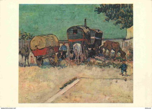 Carte postale art peinture - -,