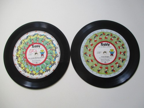 Disques animes teddy 78t - ,
