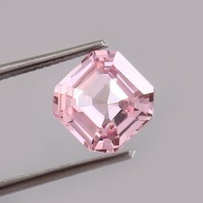 9x9mm Naturel Ceylan Vif Rose